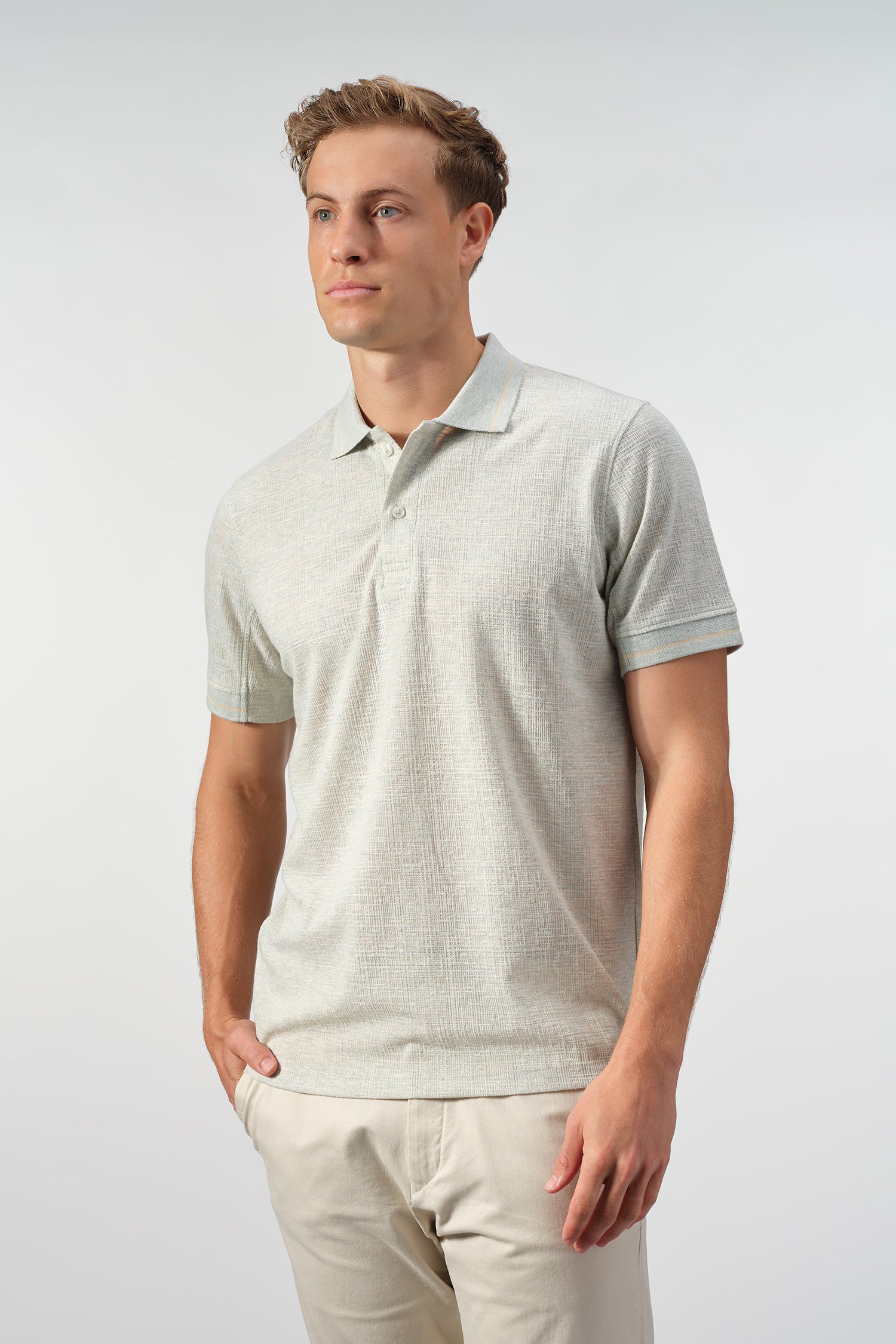 The Textured Linen-Blend Polo - Image 6