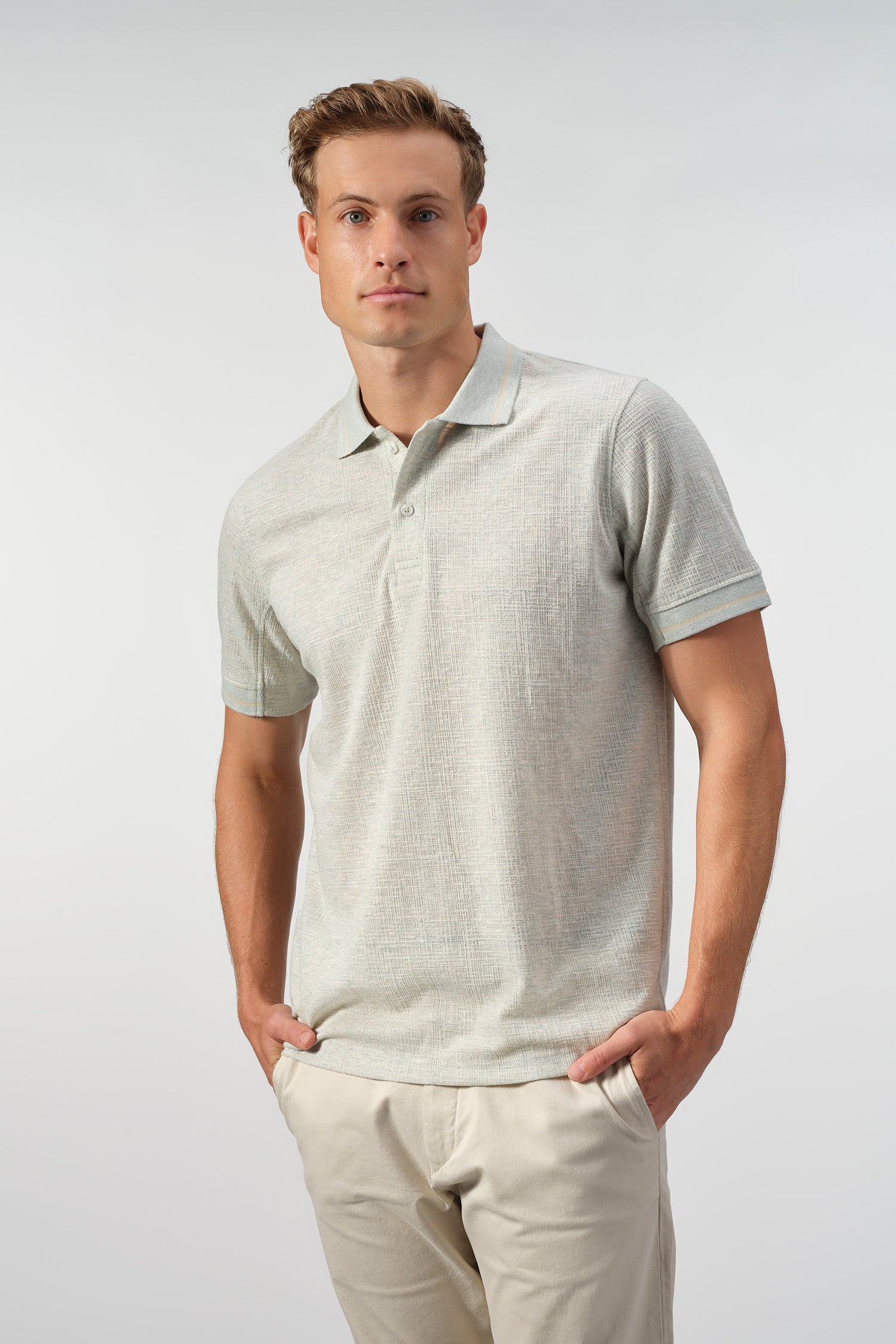 The Textured Linen-Blend Polo - Image 4