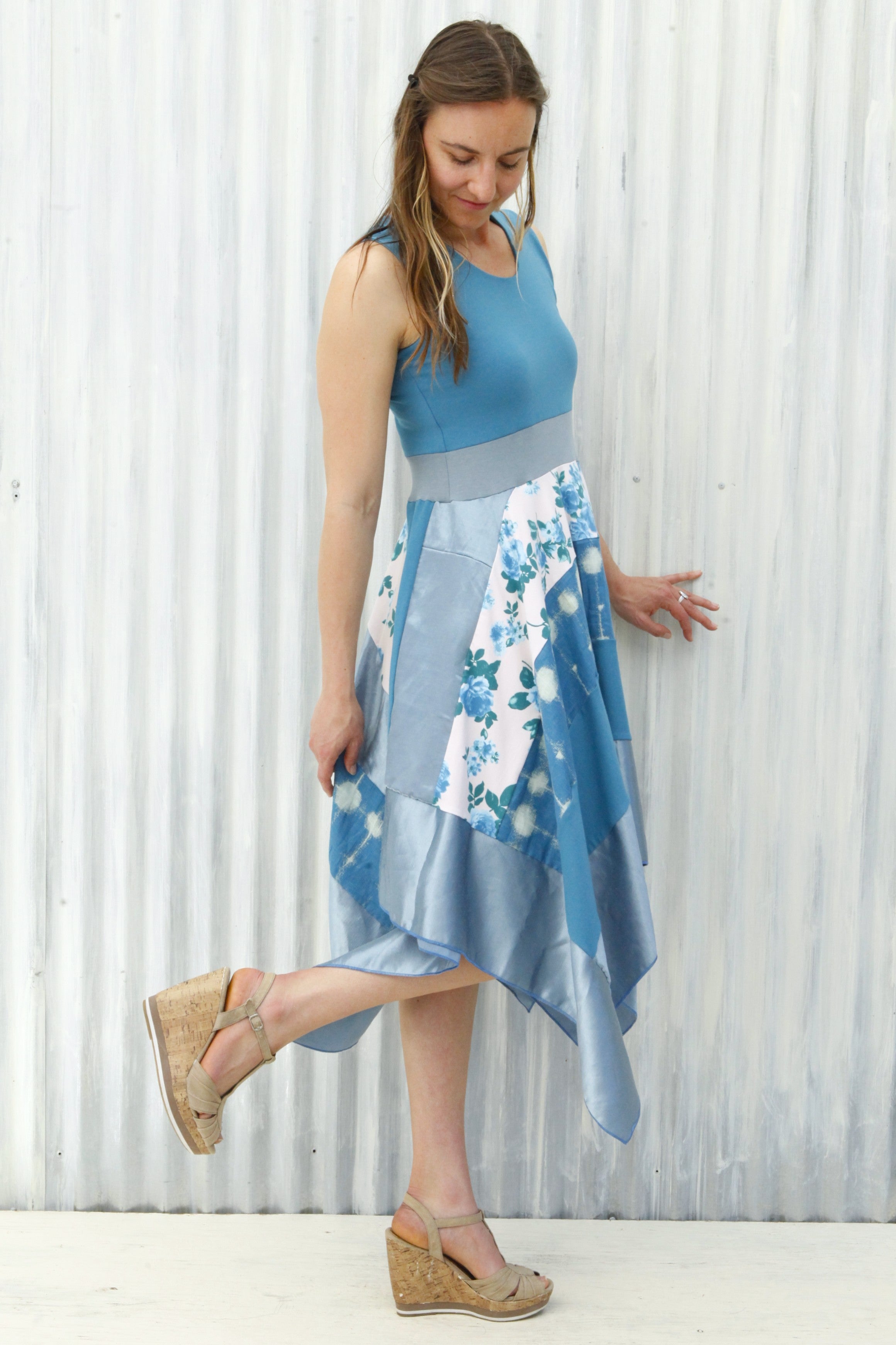 Blue Rose Pixie Dress - Image 3