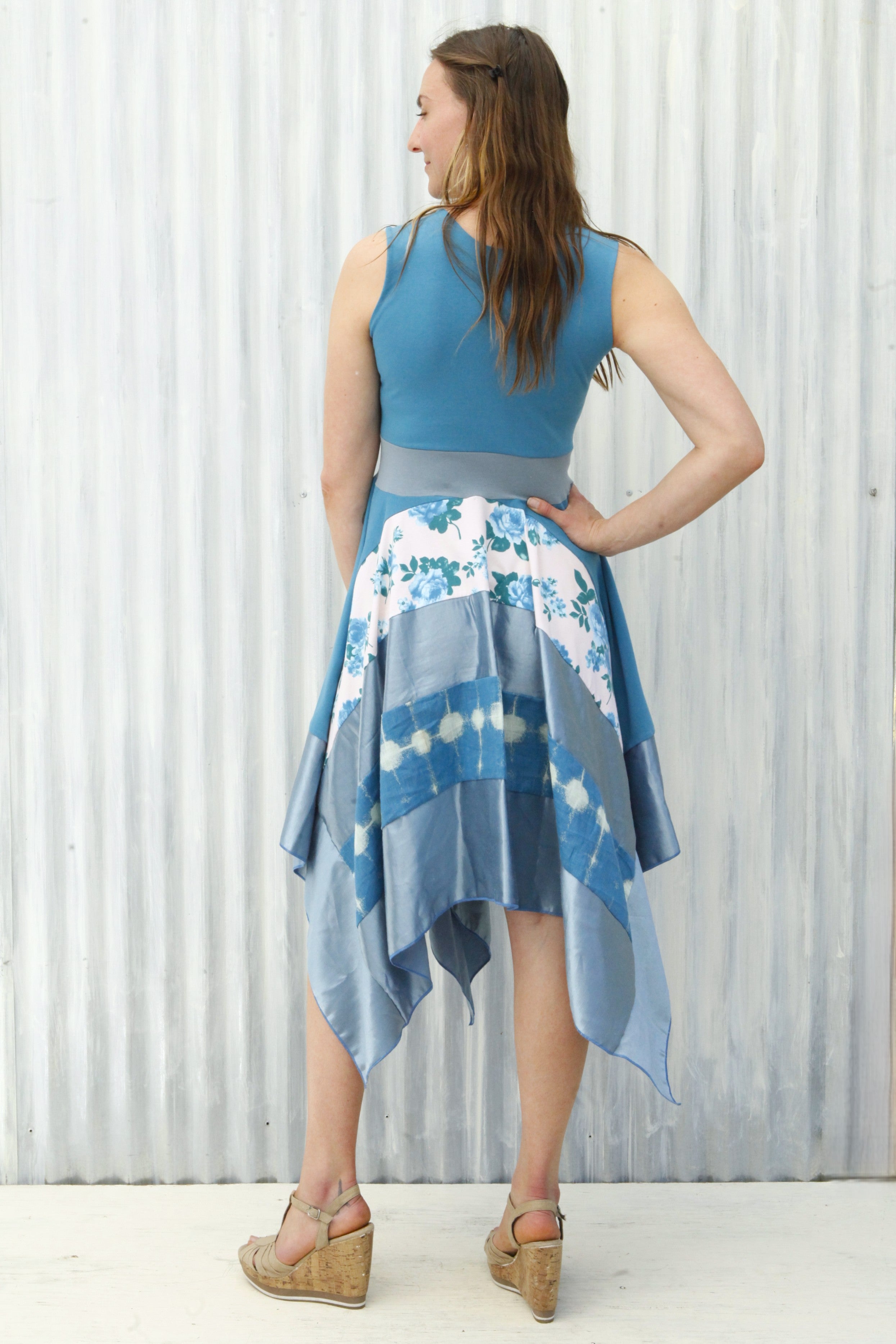 Blue Rose Pixie Dress - Image 4