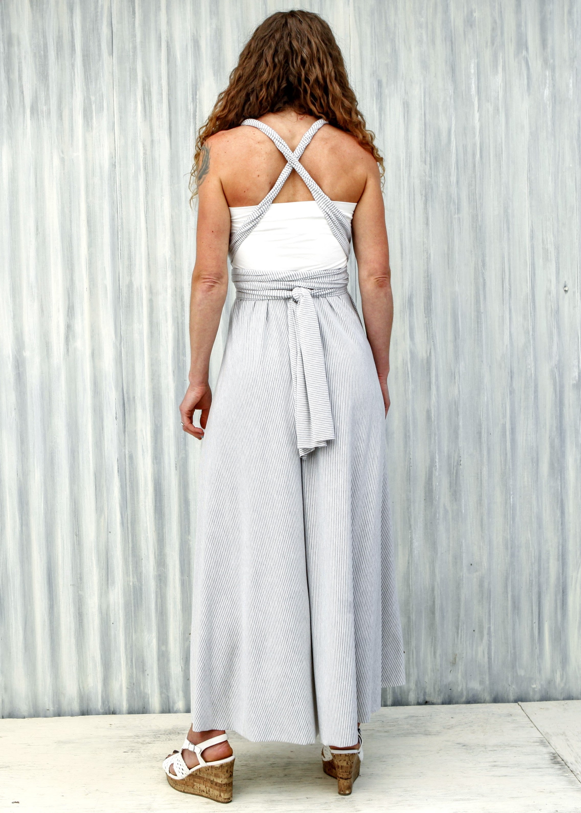 Marble Stripe Infinity Dress - Image 5