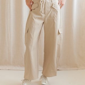 Dylan Drawstring Barrel Pant