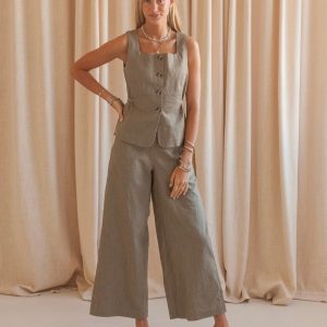 Taylor Linen Trousers