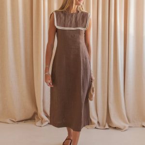 Sailor Linen Dress
