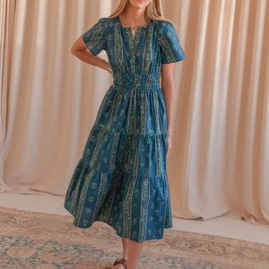 Catherine Floral Midi Dress