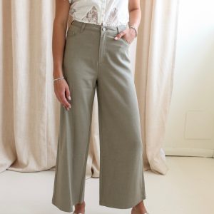 Brooklyn Olive Trouser