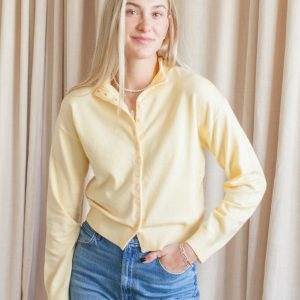 Lola Cardigan - Yellow