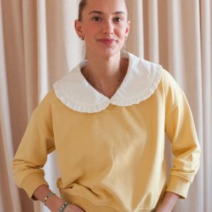 Peter Pan Sweatshirt- Yellow