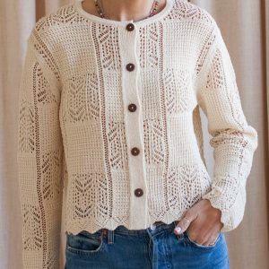 Iris Crochet Cardigan