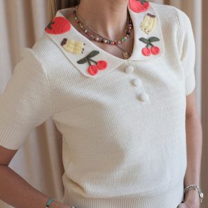Crocheted Fruit Top