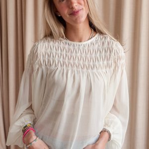 Sophia Smocked Blouse