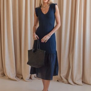 Misha Knit Midi Dress