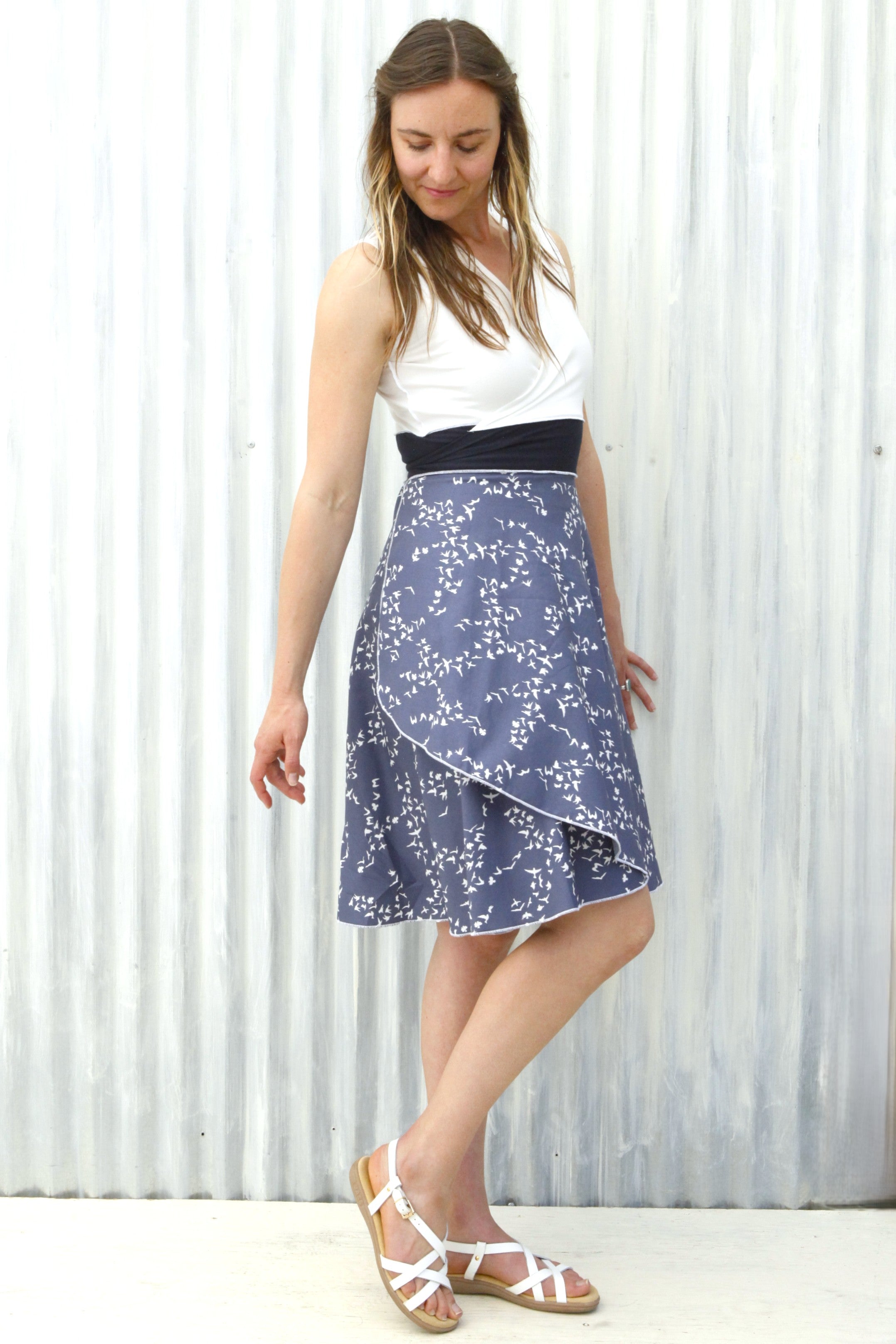 Bluejay Wrap Dress - Image 3